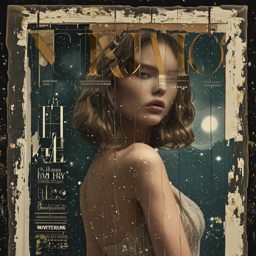 catalog cover created by AI