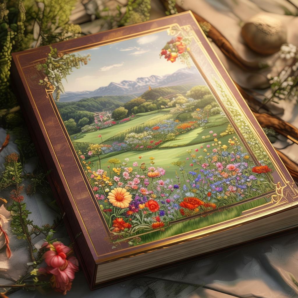 catalog cover created by AI