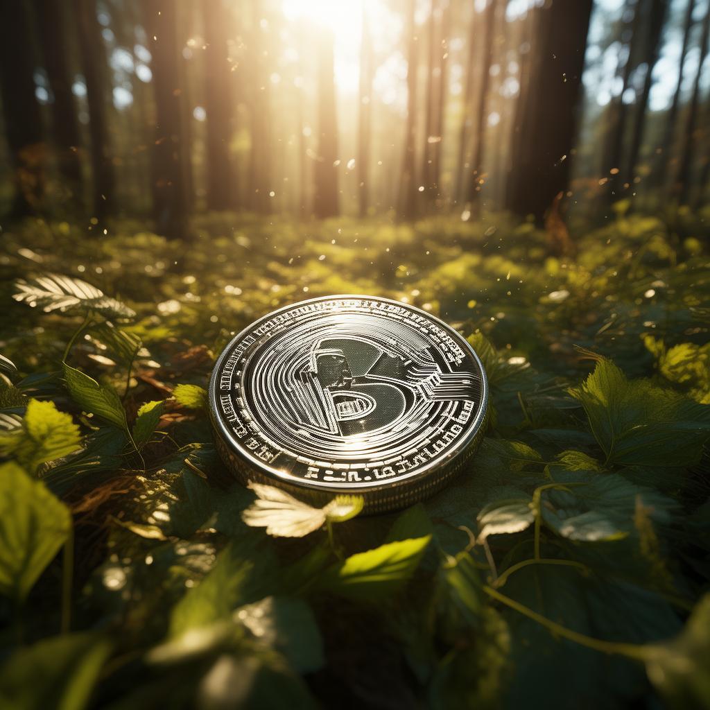 Create a crypto currency post for instagram with crypto currency name as footprint created by AI