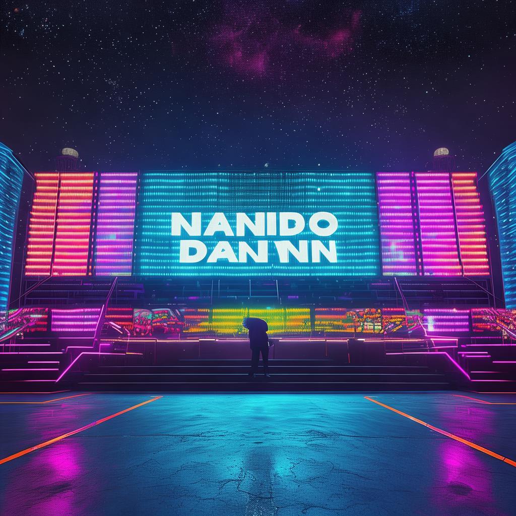 Logo  dj NANDO DANN created by AI