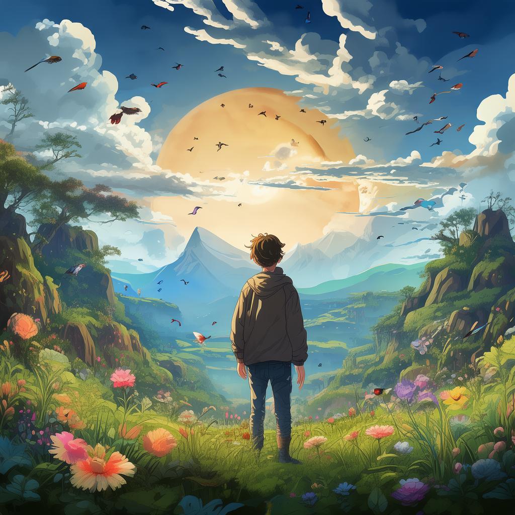 jeunesse dans le style de Ghibli created by AI