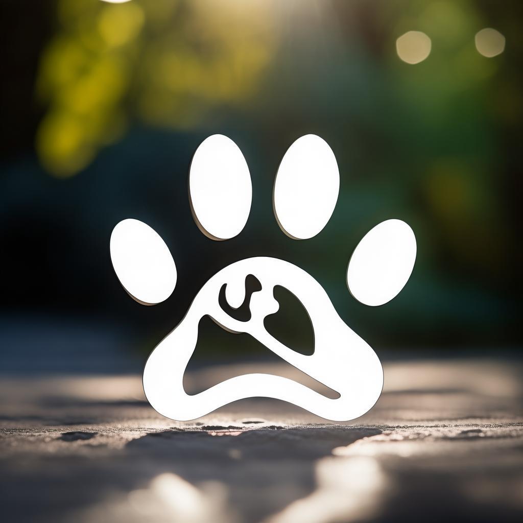 Design an elegant and minimalist logo for "Les Animaux." The logo should feature a combination of animal elements, such as a stylized paw print and a silhouette of a cat and dog, arranged in a harmonious and balanced composition. Use clean, bold lines and a simple color palette, such as black and white or soft natural tones, to emphasize the elegance and simplicity of the design. Additionally, incorporate the text "Les Animaux" in a sophisticated, modern font beneath or integrated within the animal design to ensure brand recognition. created by AI