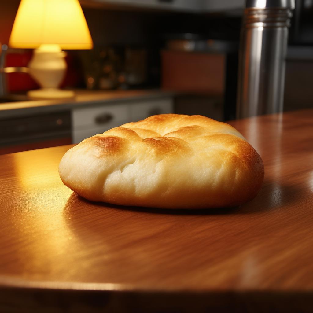 um pedaço de browne em cima da mesa da cozinha


 created by AI