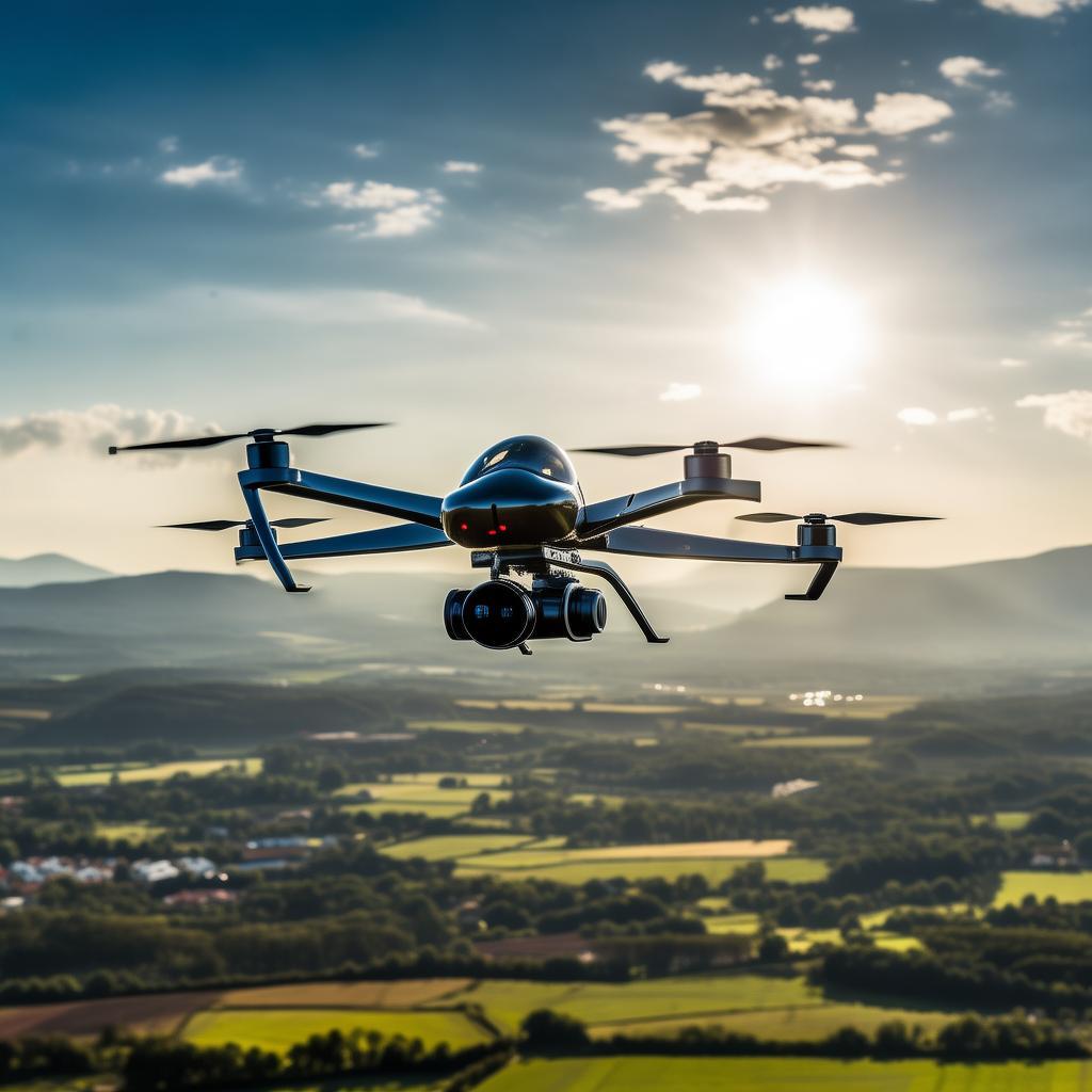 surveillance drone created by AI