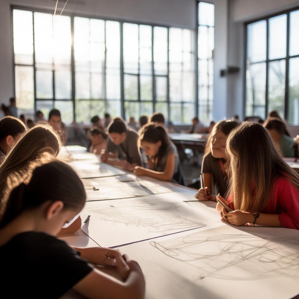 Preciso que cria uma arte para postar no instagran.
Arte sobre curso de desenho.
Toda quinta-feira das 09h até às 10h30
no ceu das artes
Início dia 14/08/2025 created by AI
