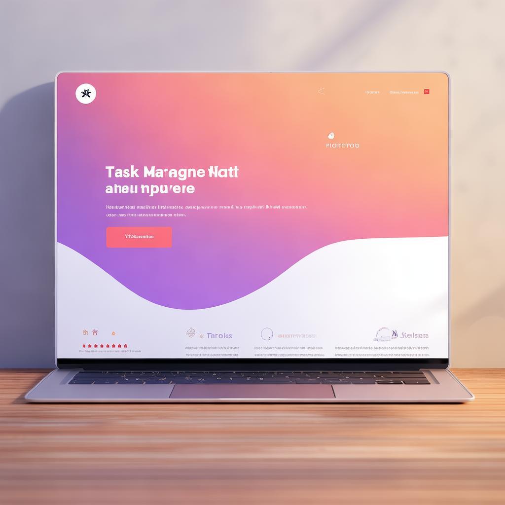 Build a clean and modern SaaS landing page for a task management tool, styled exactly like the “Prismo” example.
Layout & Theme:
• Soft pastel gradient background (left: light purple/pink, right: peach/orange) with a subtle texture
• Hero section centered
• Black logo top-left: “Prismo” with a minimalist flower-like icon
• Navigation bar top-right: Home, Features, Pricing, About, Comparison
• CTA buttons: “Join Waitlist” (outlined), “Contact Us” (black fill)
Hero Content:
• Top small label: “200K+ Projects Managed Daily with Prismo” (red/purple text)
• Bold heading: “Task Management Made Simple and Powerful”
• Subheading: “Boost productivity with seamless task and team management.”
• CTA: “Join Waitlist” (black button, center)
• Rating below CTA: ⭐⭐⭐⭐⭐ “4.9 rating based on 300k users” (Google-style star rating with bold count)
Hero Visual:
• Screenshot of task manager UI in browser frame with tabs, filters, project list. (Use a fake one if needed. Style it like Notion/Trello/Linear UI)
Style Guide:
• Font: Clean, modern sans-serif (like Inter or SF Pro)
• Design: Spaced out, minimal, clean white space
• Vibe: Friendly, trust-building, smooth gradients, light-themed SaaS created by AI