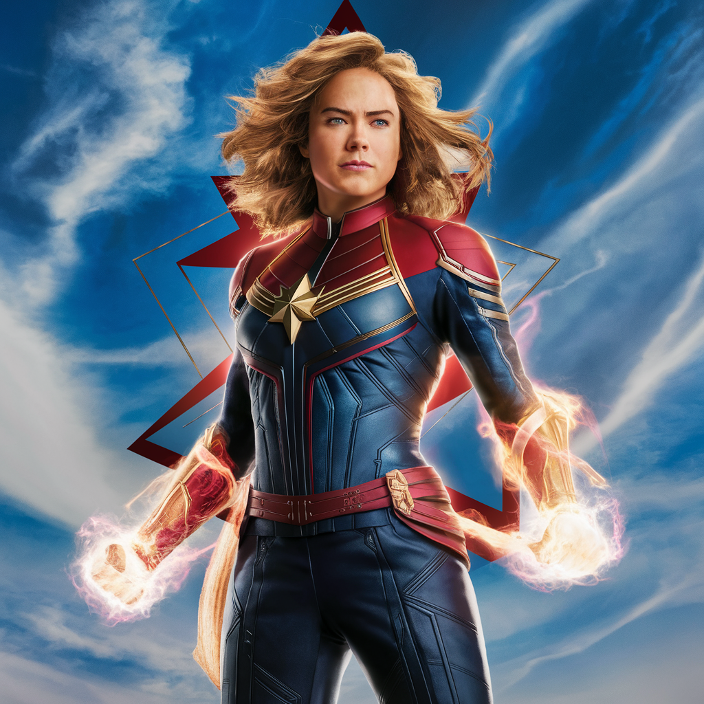 Captain Marvel created by AI